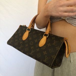 Louis Vuitton Popincourt Tricot Triangle Handbag